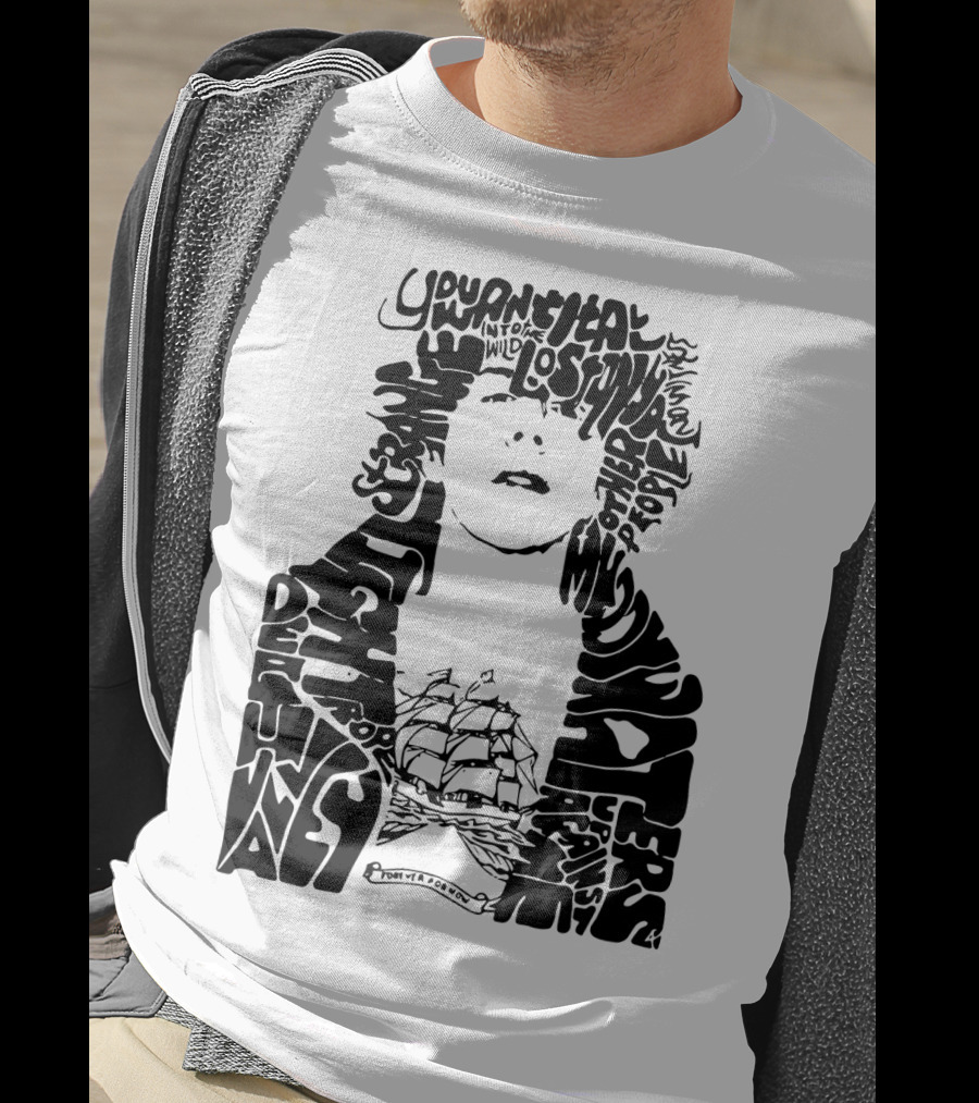 Lp Lost On You Uprising Departure Waters Stormy Seas By Paul Attwood T-Shirt