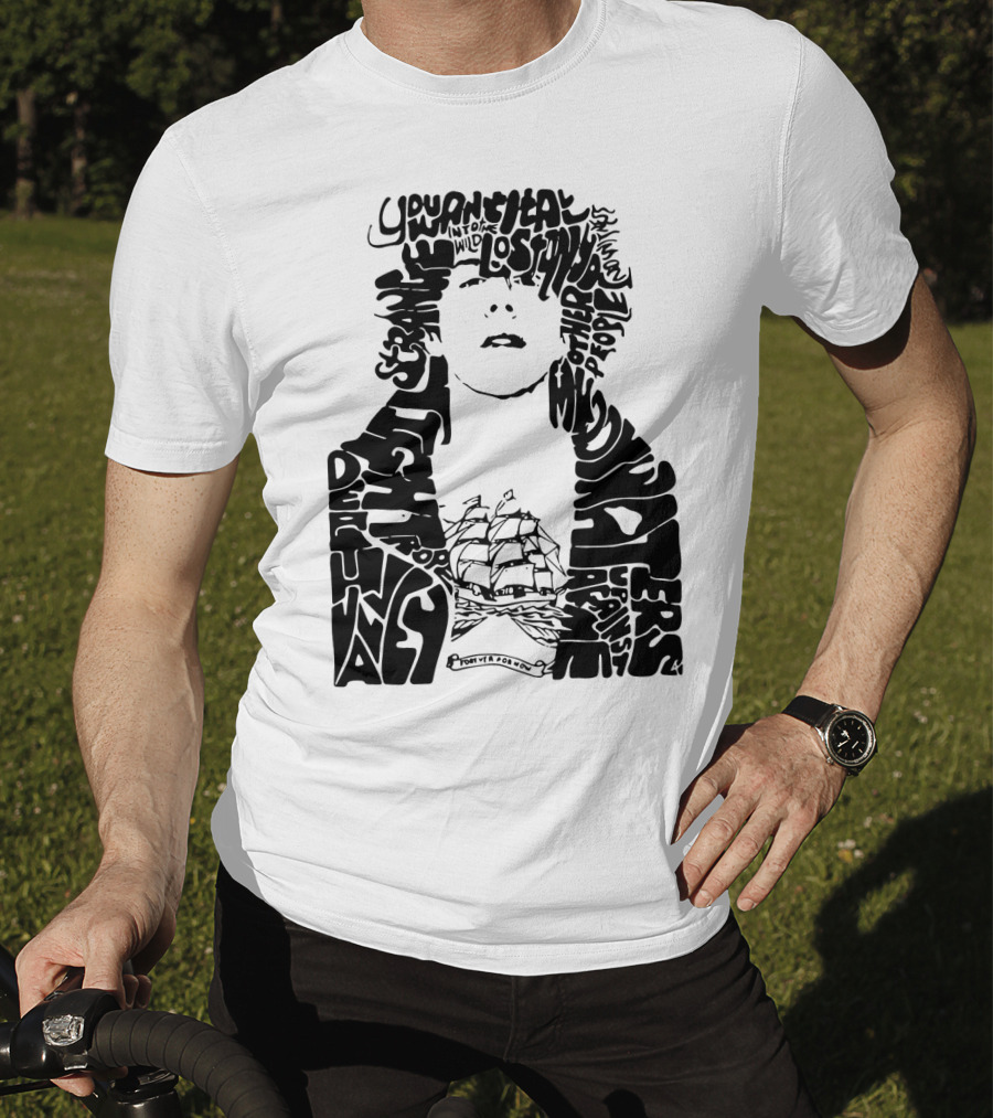 Lp Lost On You Uprising Departure Waters Stormy Seas By Paul Attwood T-Shirt