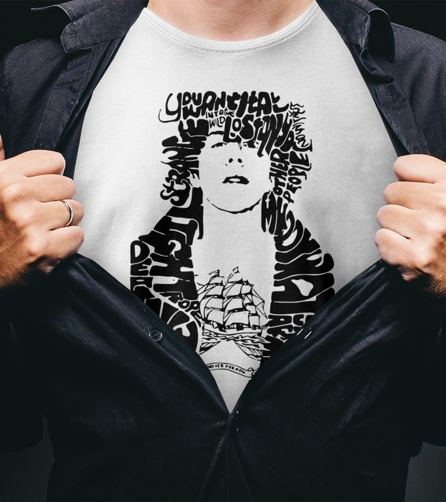 Lp Lost On You Uprising Departure Waters Stormy Seas By Paul Attwood T-Shirt