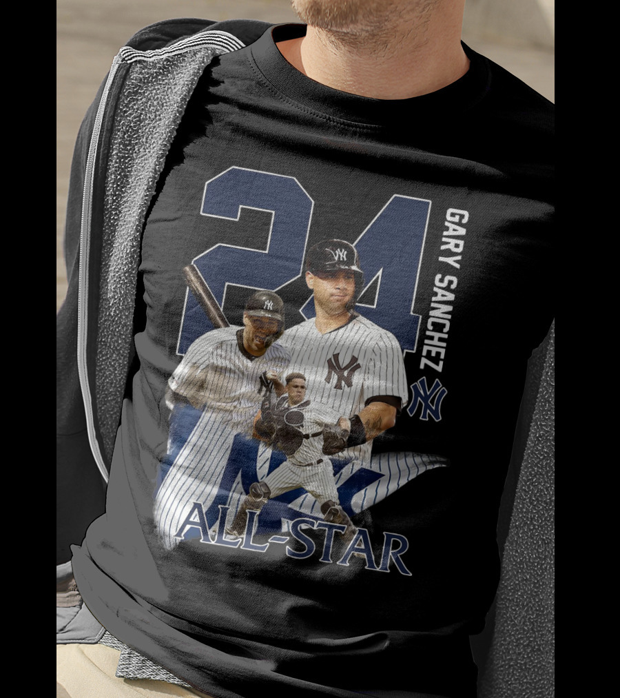 New York Yankees Gary Sanchez 24 All-Star T-Shirt