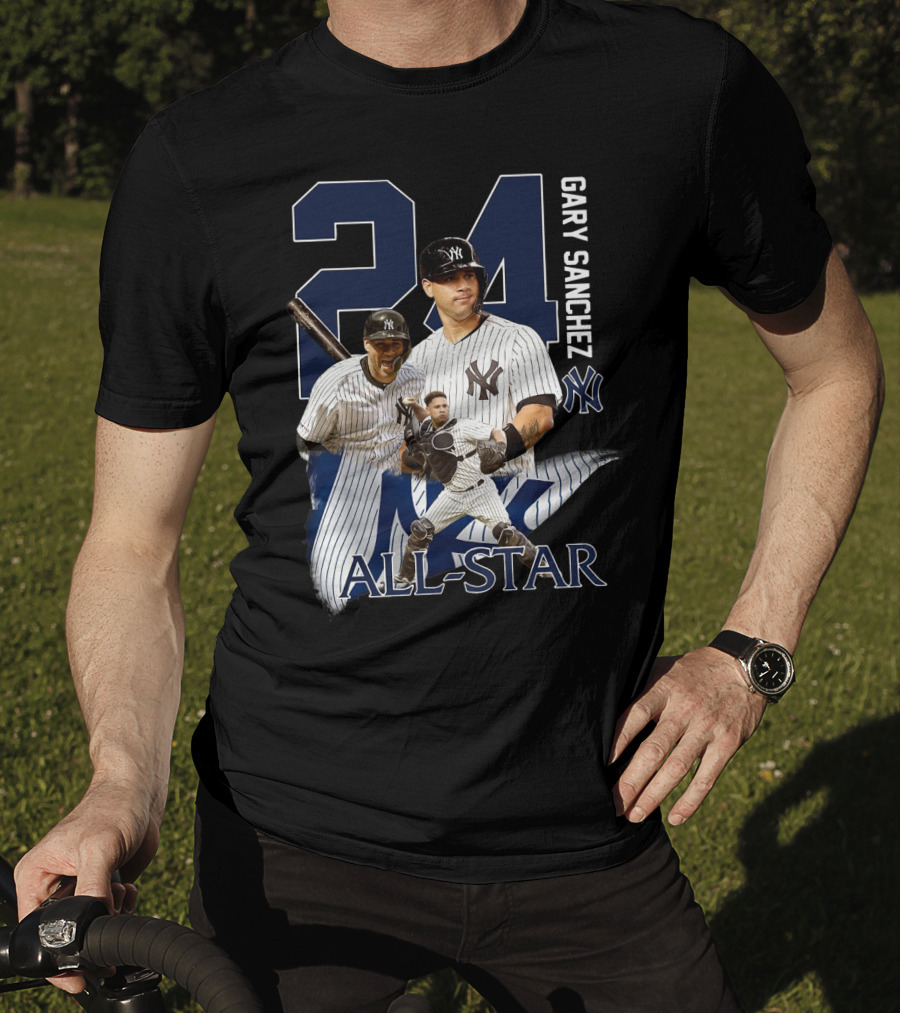 New York Yankees Gary Sanchez 24 All-Star T-Shirt