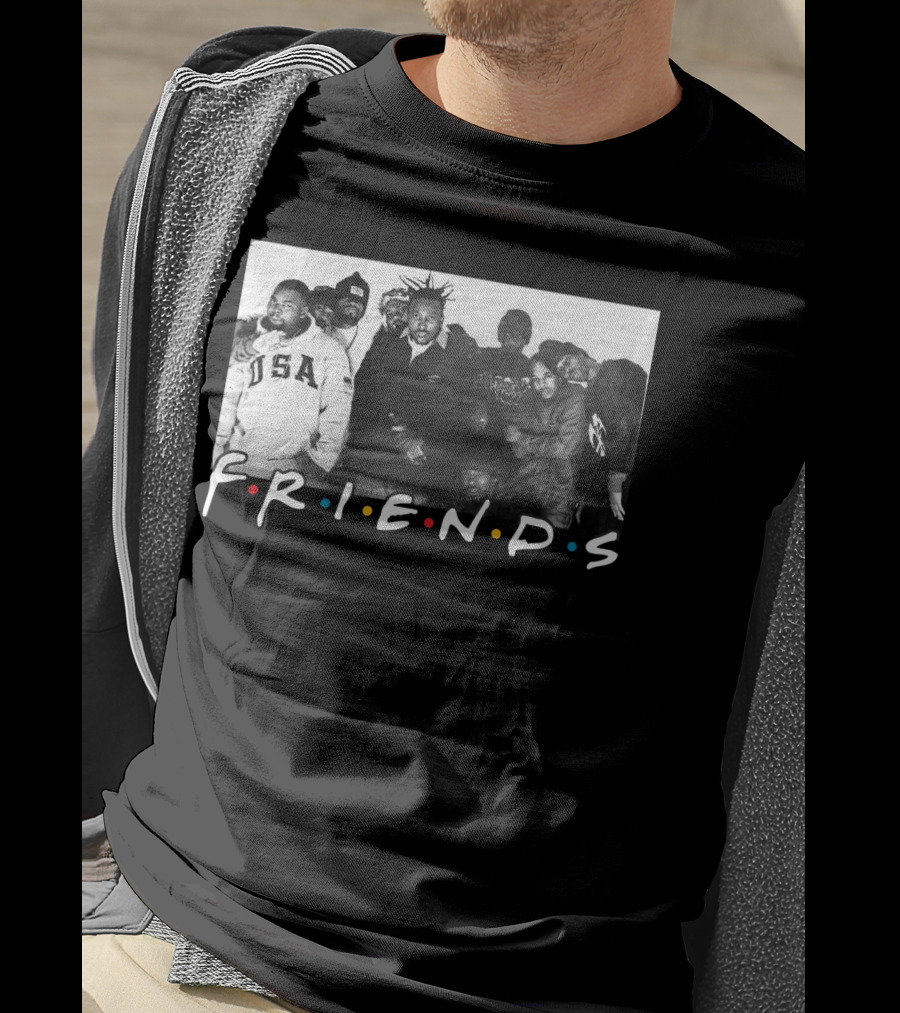 Friends Rap Rock Hip Hop USA T-Shirt