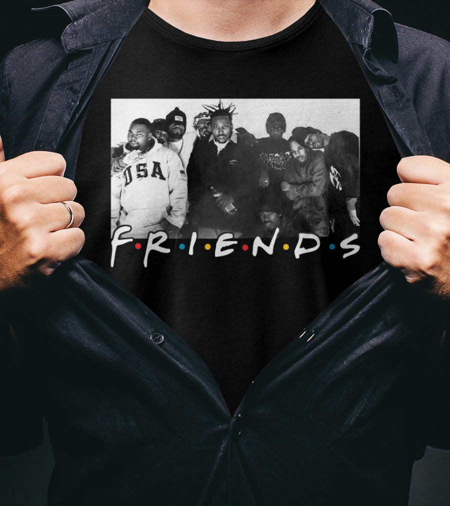 Friends Rap Rock Hip Hop USA T-Shirt