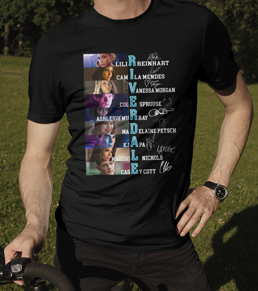 Riverdale Lili Reinhart Camila Mendes Vanessa Morgan Cole Sprouse Ashleigh Murray Madelaine Petsch Kj Apa Marison Nichols Casey Cott T-Shirt