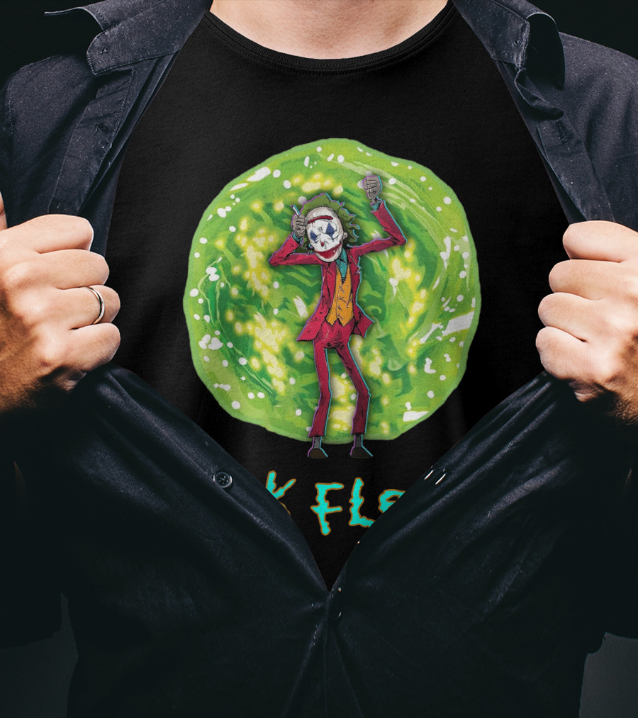 Rick Fleck Joker Portal Dance T-Shirt