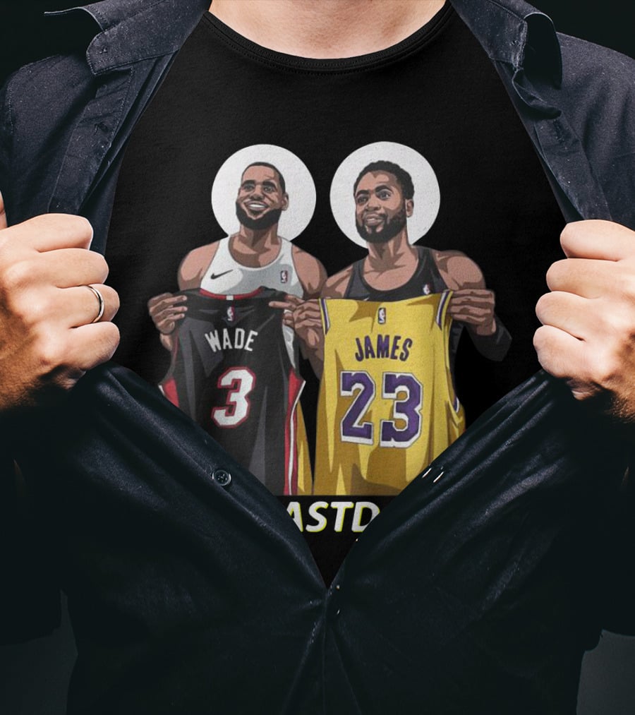 Wade 3 James 23 One Last Dance T-Shirt