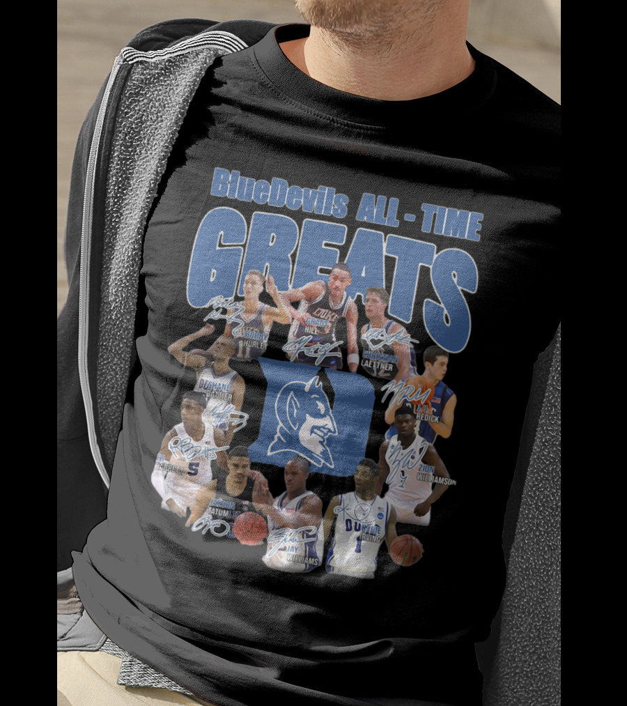 Blue Devils All-Time Greats Duke Basketball T-Shirt