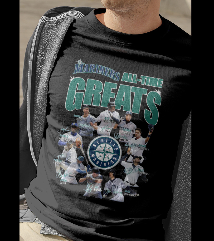 Seattle Mariners All-Time Greats T-Shirt