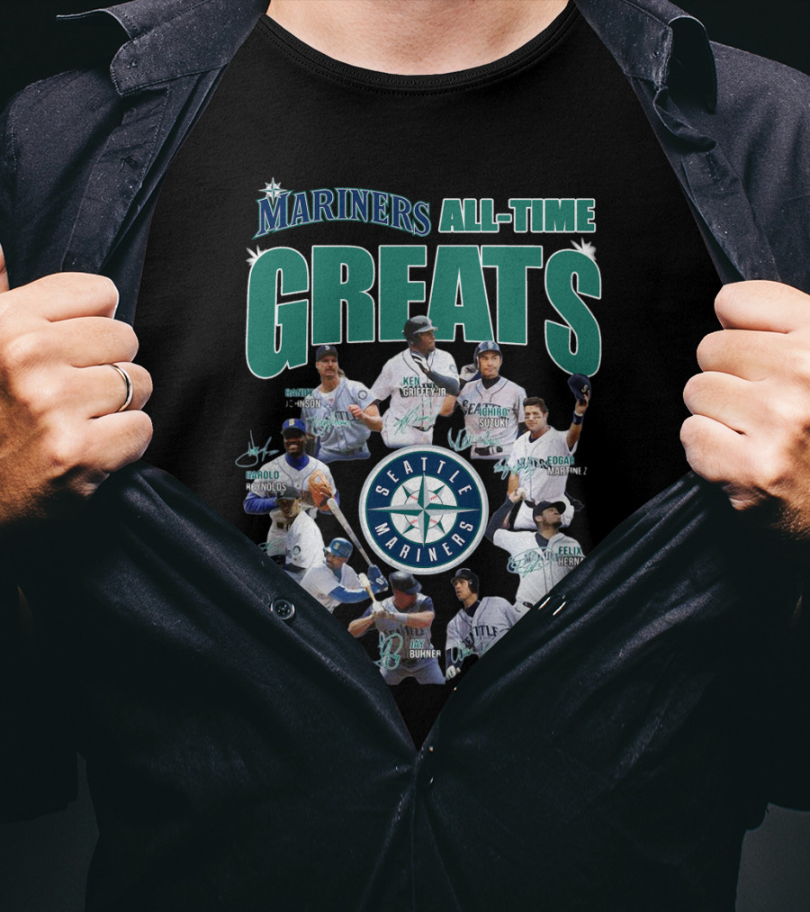 Seattle Mariners All-Time Greats T-Shirt