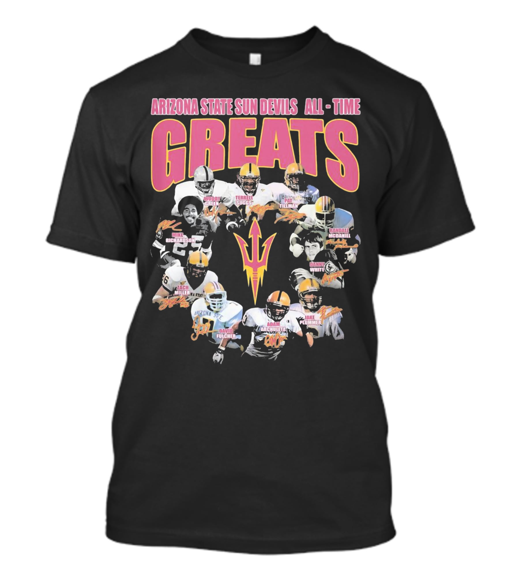 Arizona State Sun Devils All-Time Greats T-Shirt