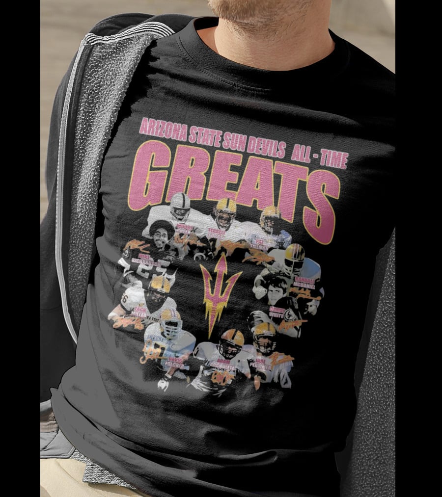 Arizona State Sun Devils All-Time Greats T-Shirt