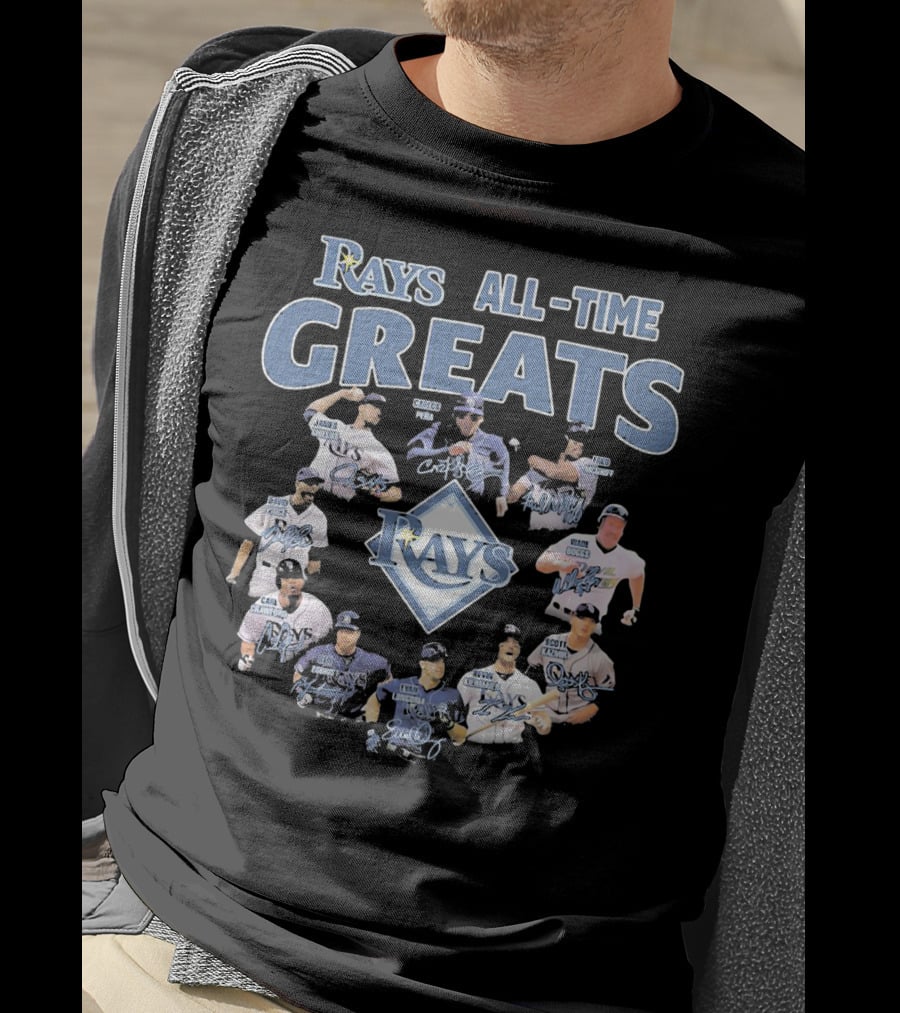 Rays All-Time Greats Tampa Bay Rays T-Shirt