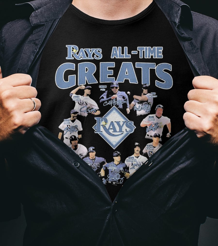 Rays All-Time Greats Tampa Bay Rays T-Shirt