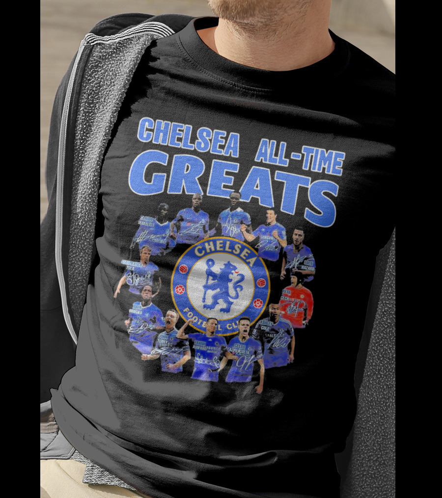 Chelsea All-Time Greats Featuring Legends Of Chelsea Football Club T-Shirt