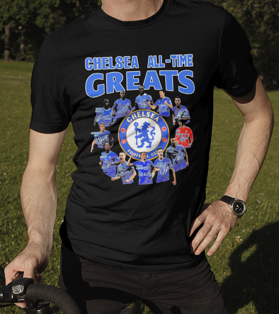 Chelsea All-Time Greats Featuring Legends Of Chelsea Football Club T-Shirt