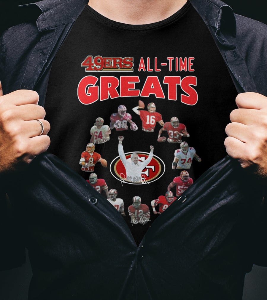 49ers All-Time Greats T-Shirt