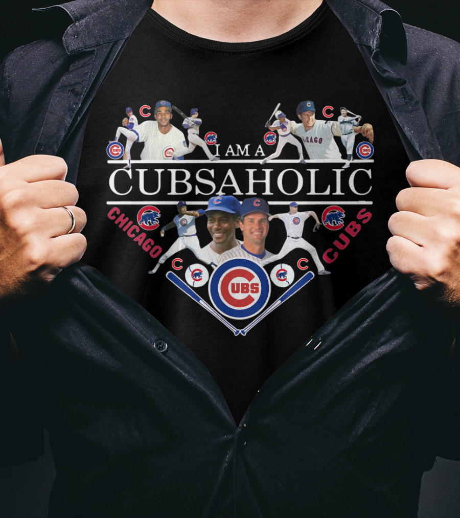 I Am A Cubsaholic Chicago Cubs T-Shirt