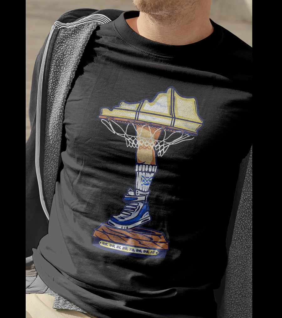 Kentucky State Leg Lamp Basketball Shoe Trophy 48 49 51 58 78 96 98 12 T-Shirt