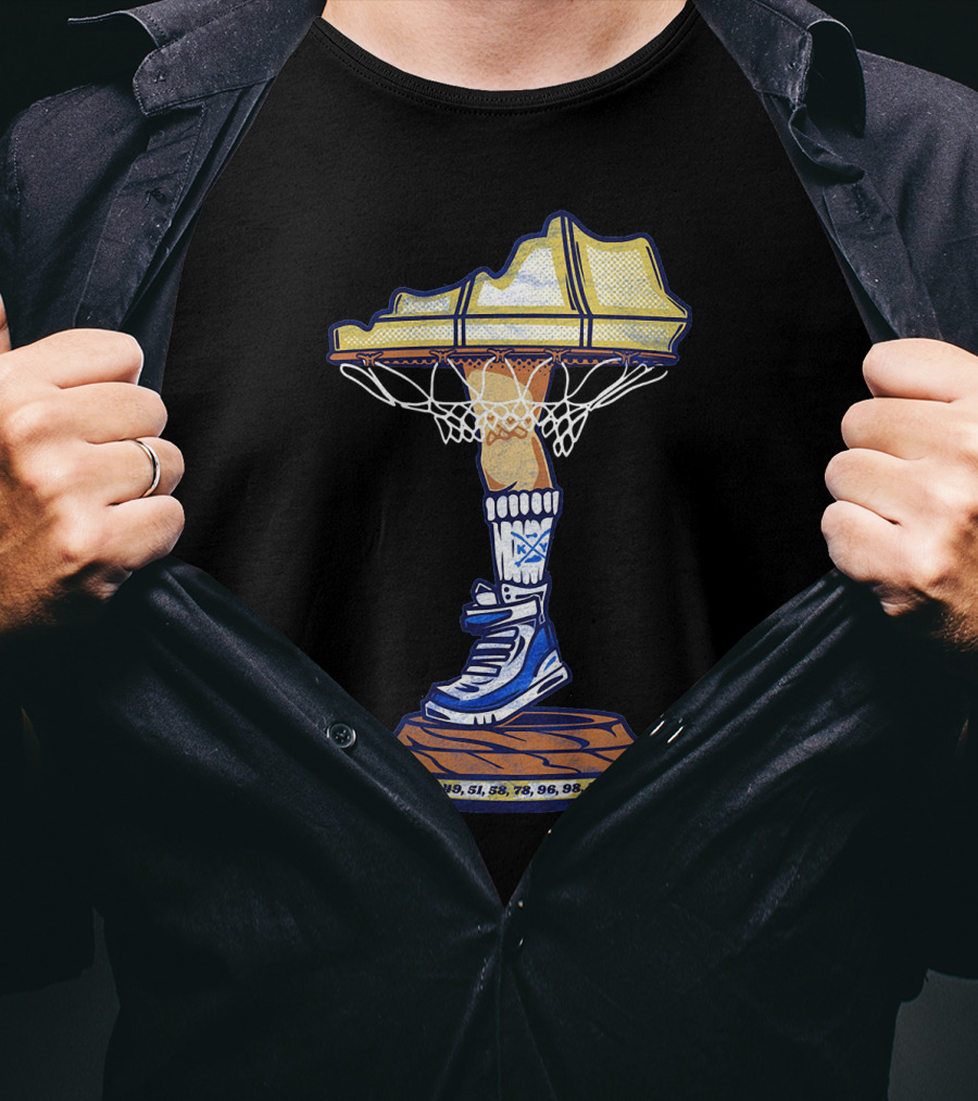Kentucky State Leg Lamp Basketball Shoe Trophy 48 49 51 58 78 96 98 12 T-Shirt