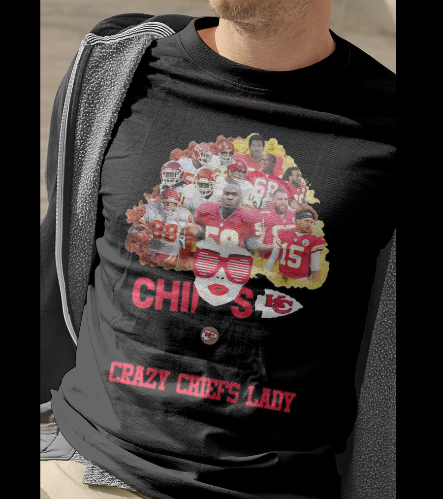 Crazy Chiefs Lady Chiefs Kansas City T-Shirt