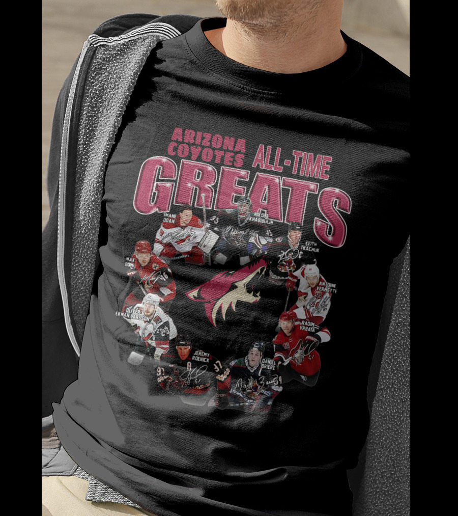 Arizona Coyotes All-Time Greats T-Shirt