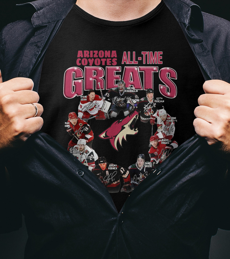 Arizona Coyotes All-Time Greats T-Shirt