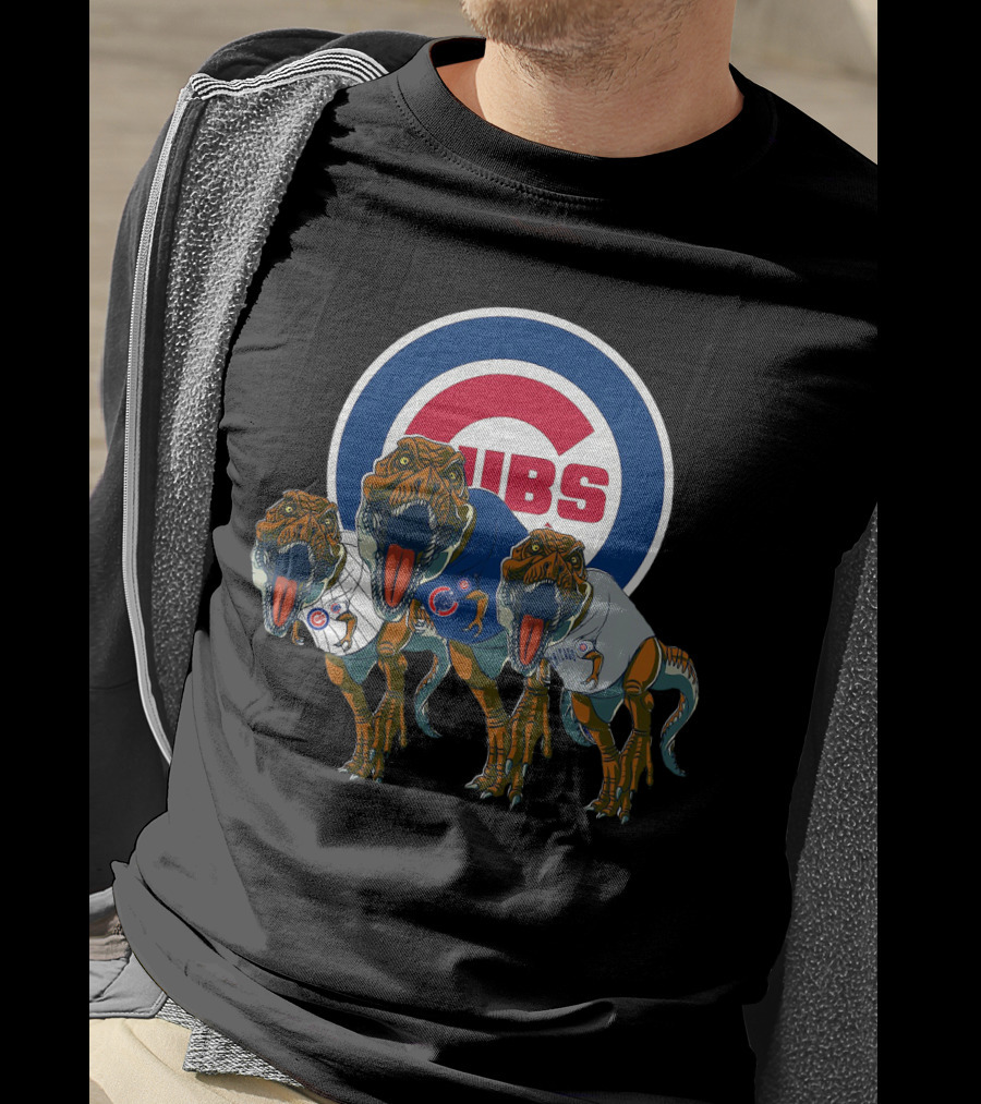 Cubs Logo T-Rex Trio T-Shirt