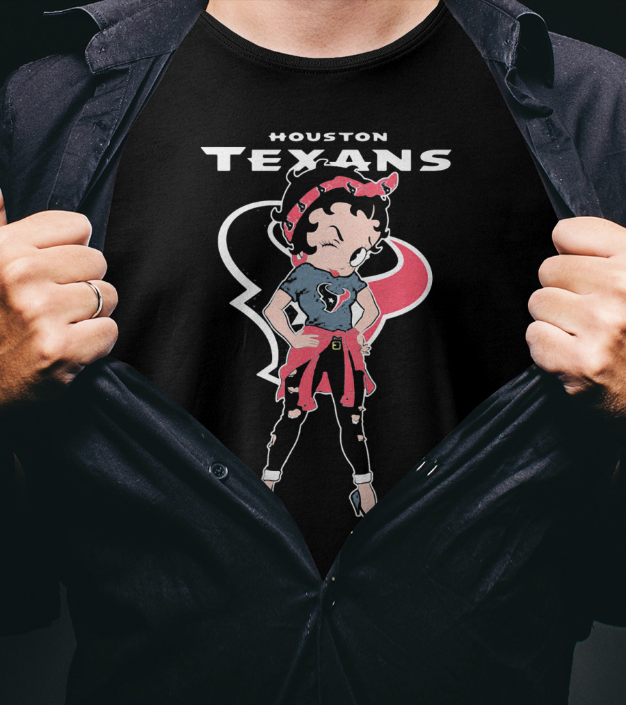 Houston Texans Girl Character T-Shirt