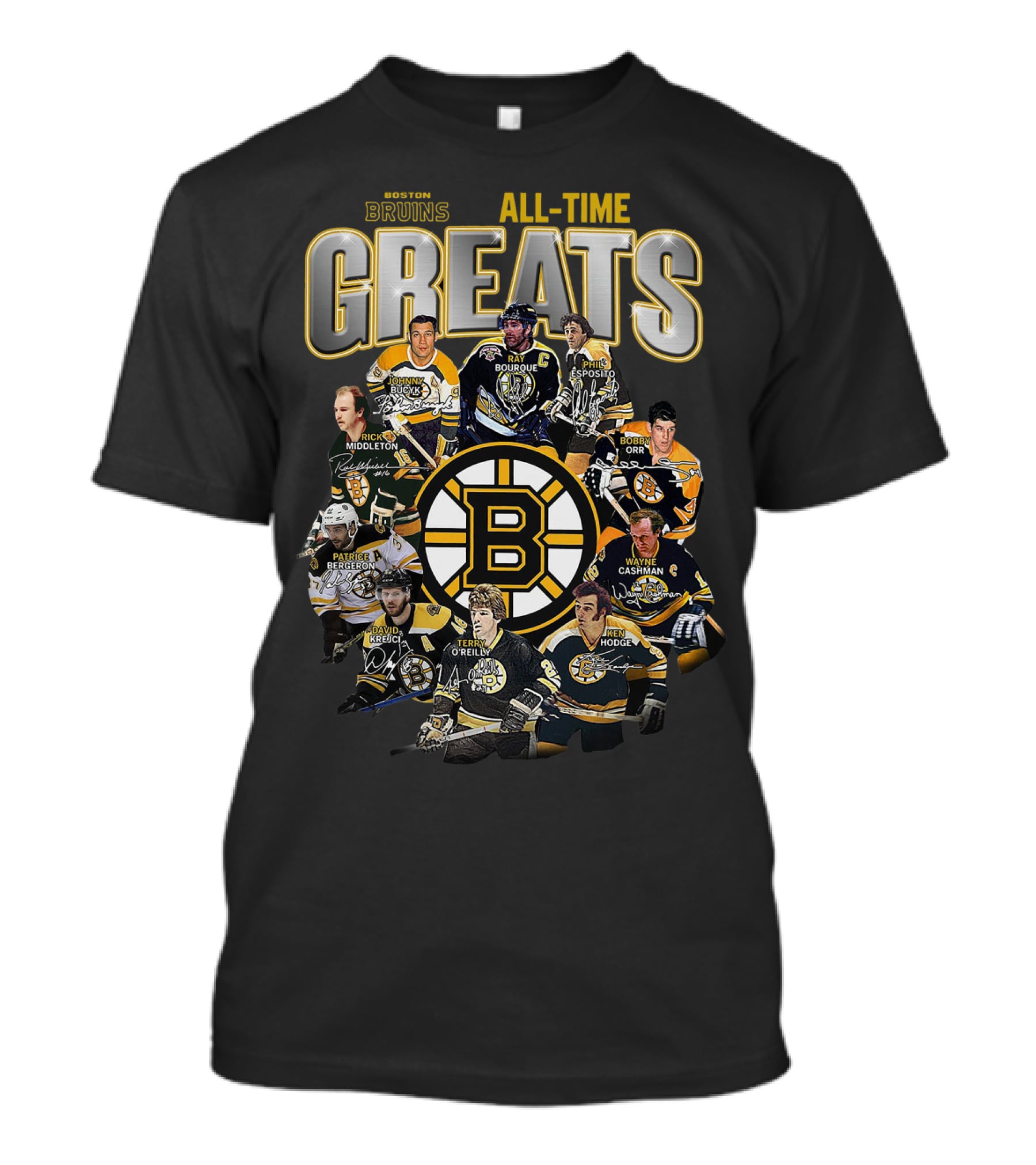 Boston Bruins All-Time Greats T-Shirt