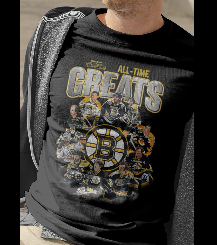 Boston Bruins All-Time Greats T-Shirt