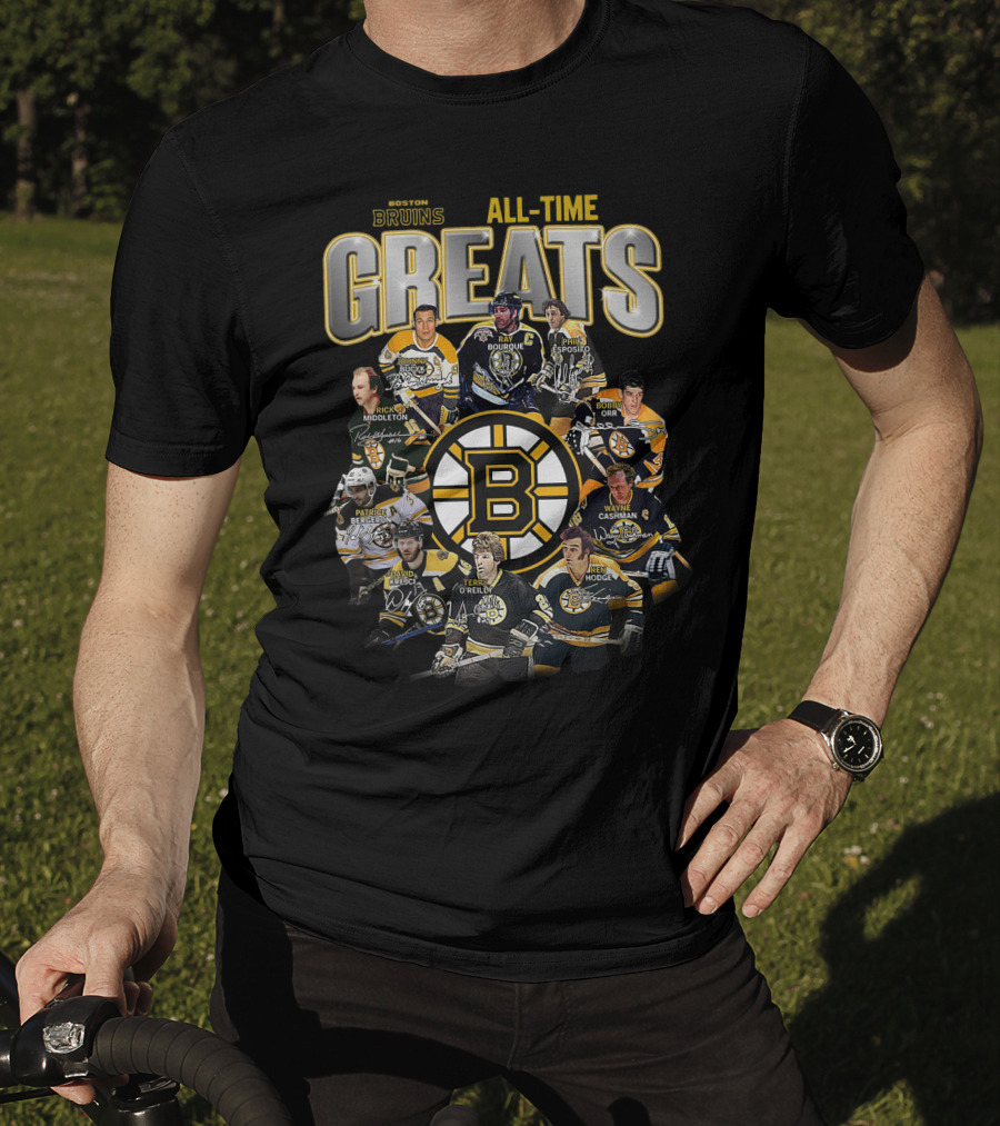 Boston Bruins All-Time Greats T-Shirt