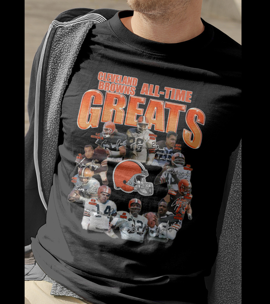 Cleveland Browns All-Time Greats T-Shirt