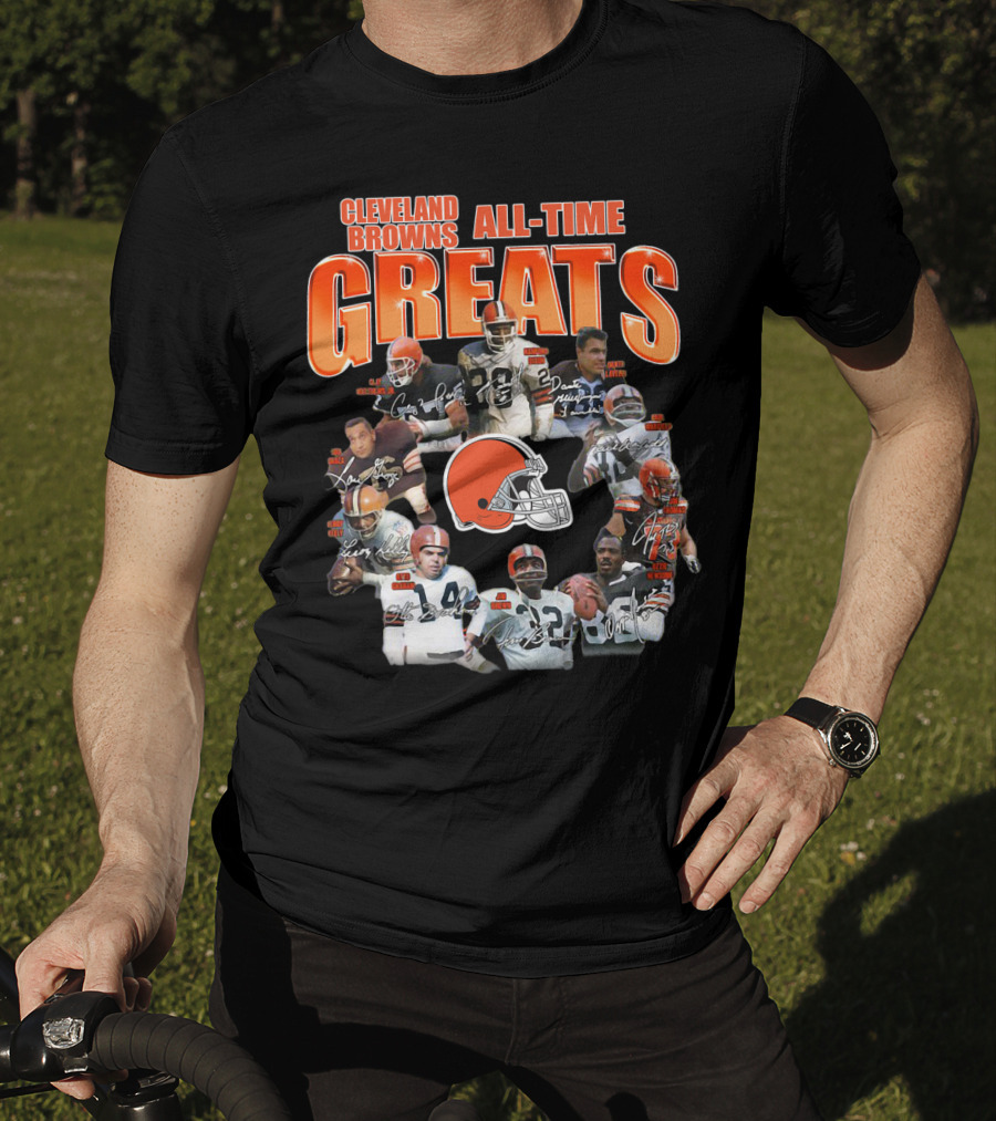 Cleveland Browns All-Time Greats T-Shirt