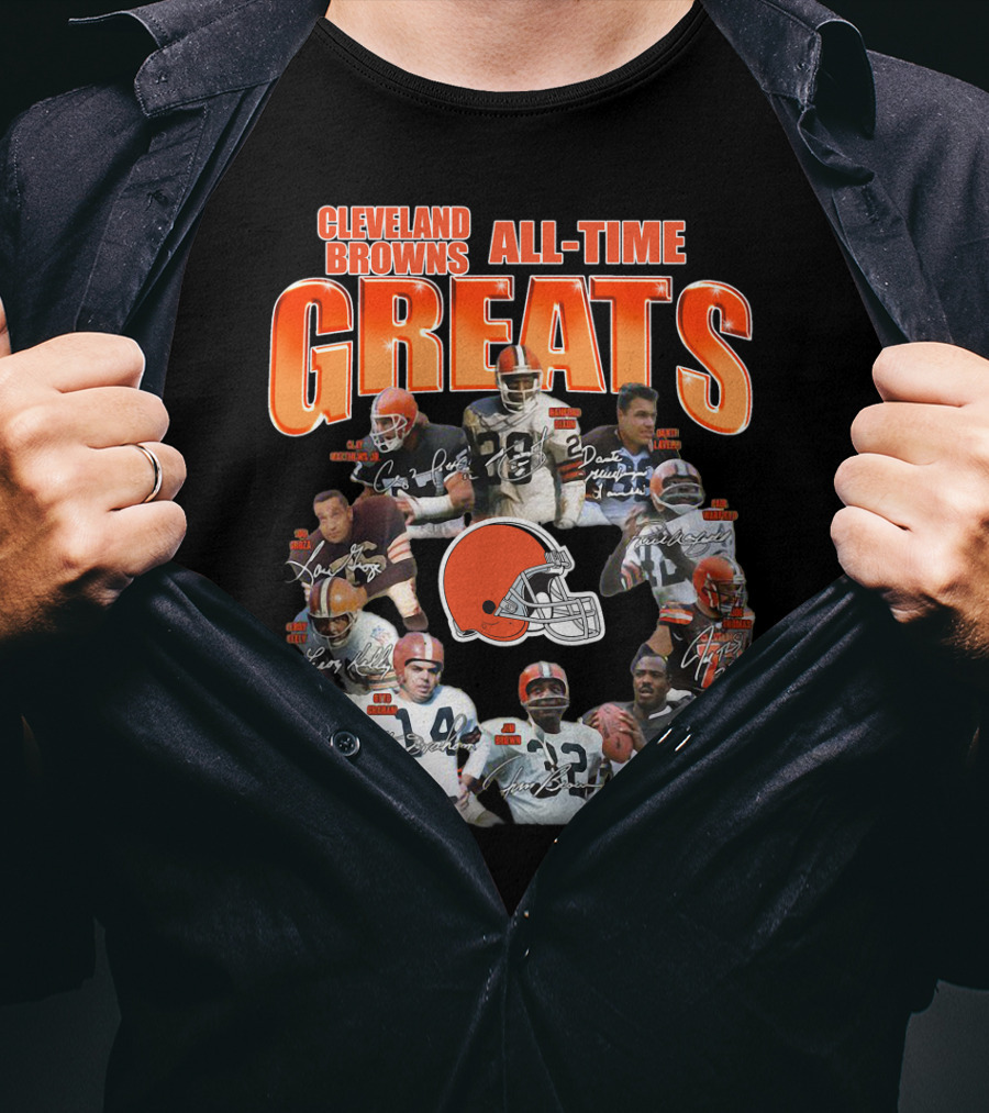 Cleveland Browns All-Time Greats T-Shirt