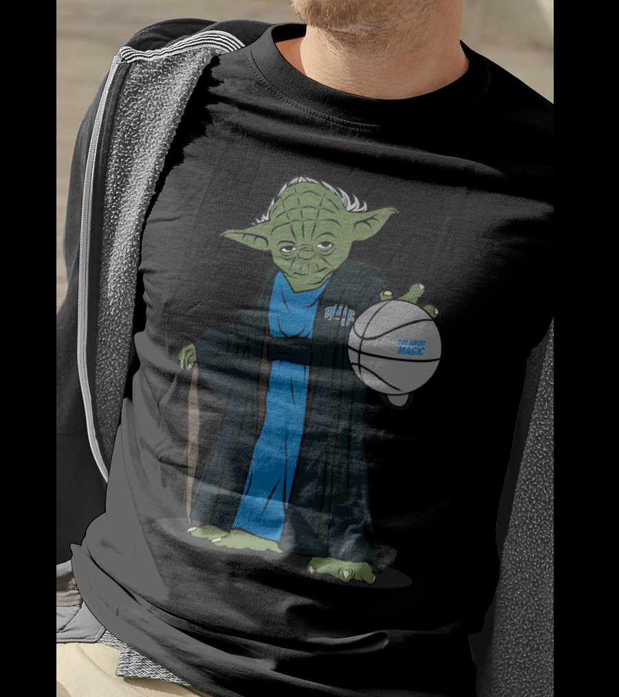 Master Yoda Orlando Magic Basketball T-Shirt