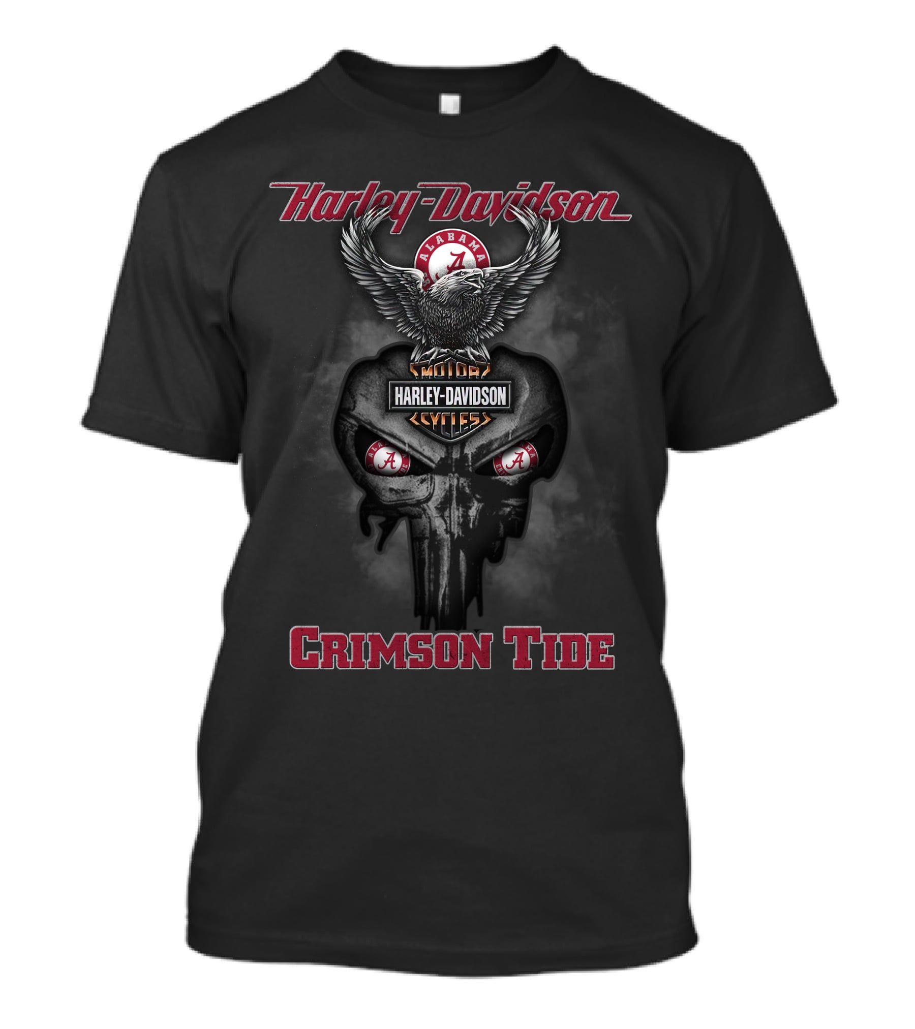 Harley Davidson Alabama Crimson Tide Crimson Tide 126 T-Shirt