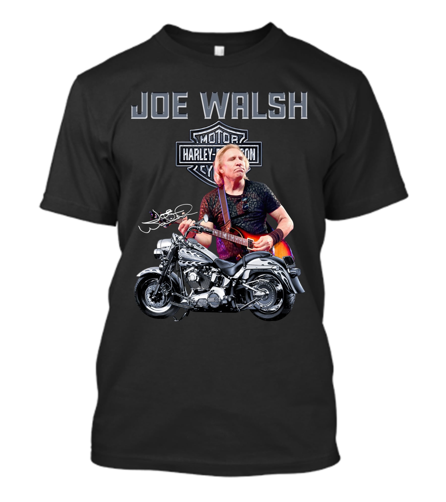 Joe Walsh Harley Davidson Motorcycle Legends T-Shirt