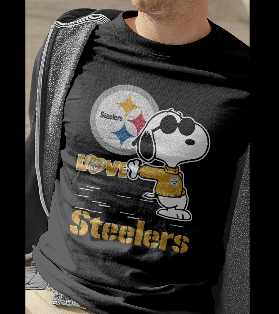 Snoopy Steelers Love Pittsburgh T-Shirt