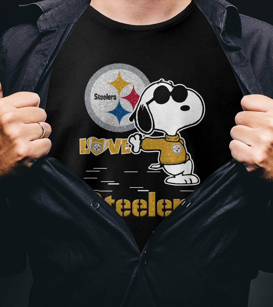 Snoopy Steelers Love Pittsburgh T-Shirt