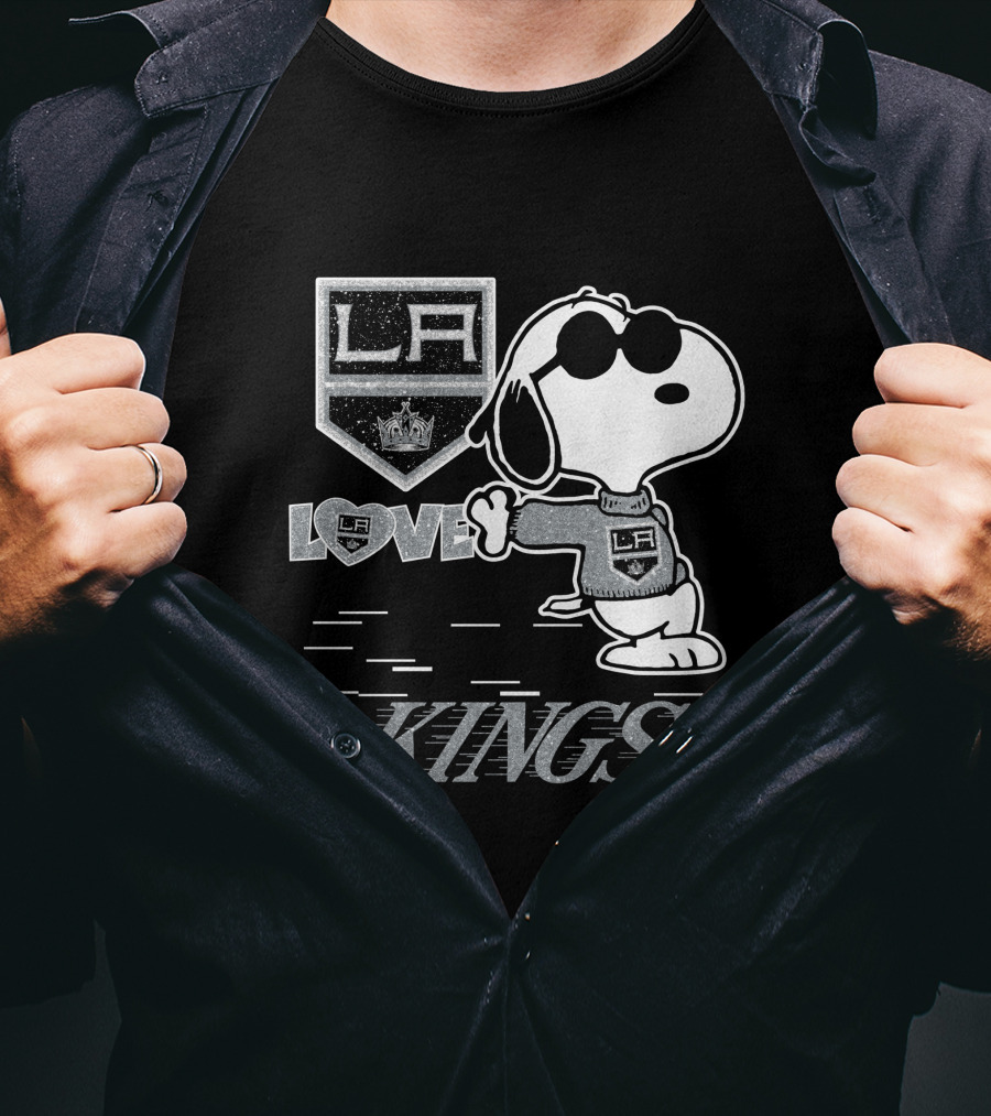 Snoopy Love LA Kings T-Shirt