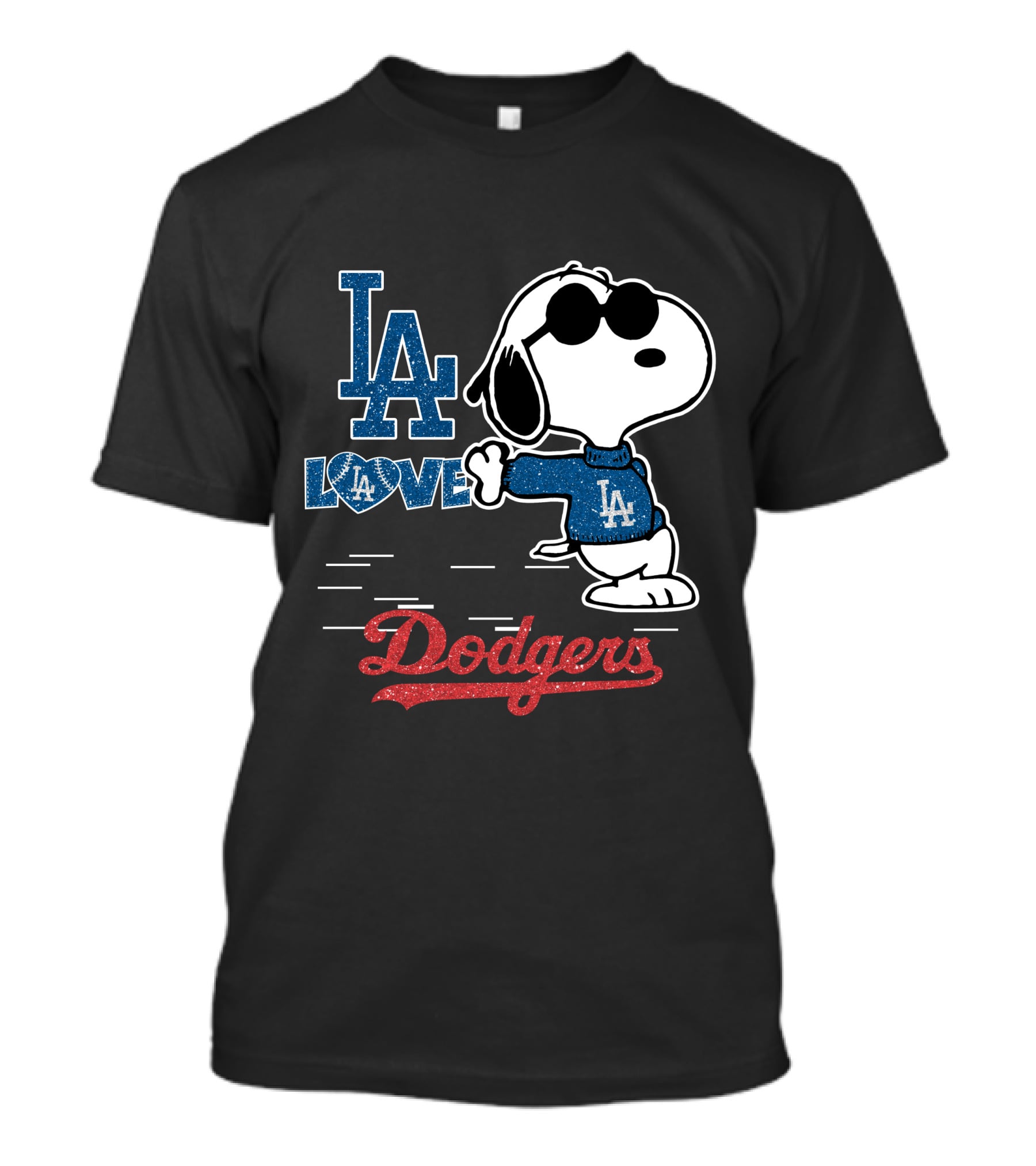 Snoopy LA Love Dodgers T-Shirt