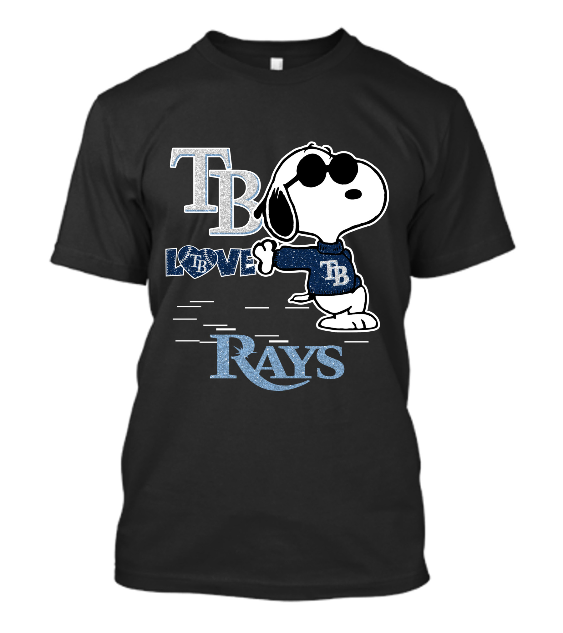Snoopy TB Rays Love T-Shirt