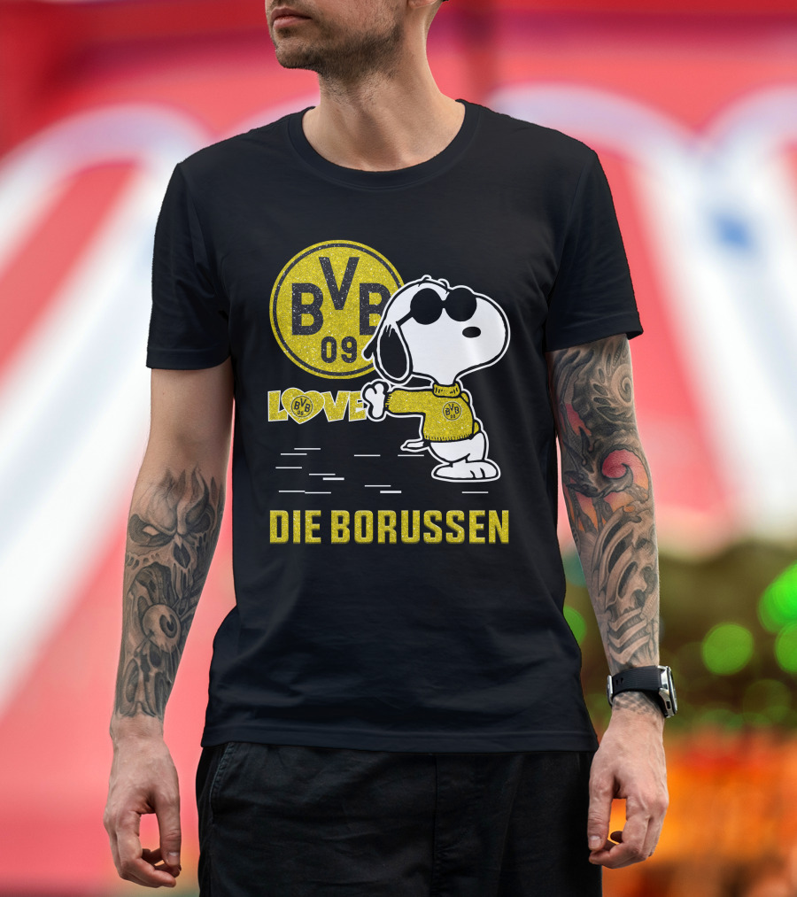 Snoopy BVB 09 Love Die Borussen T-Shirt