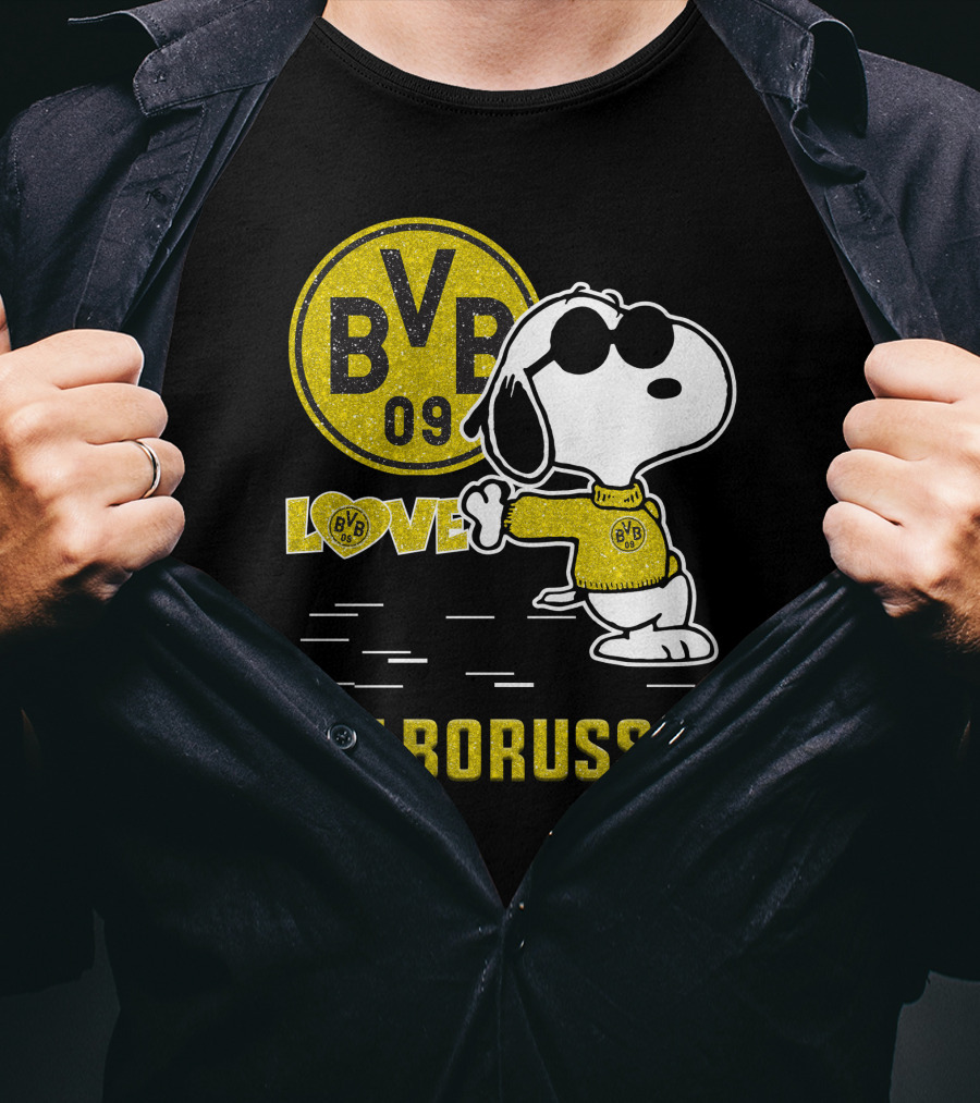 Snoopy BVB 09 Love Die Borussen T-Shirt
