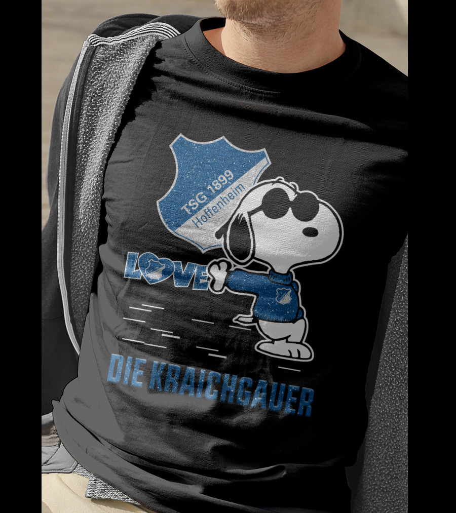 Snoopy Love TSG 1899 Hoffenheim Die Kraichgauer T-Shirt
