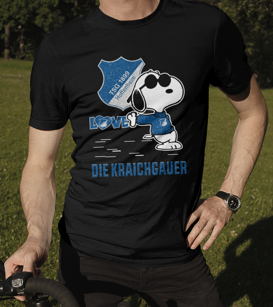 Snoopy Love TSG 1899 Hoffenheim Die Kraichgauer T-Shirt