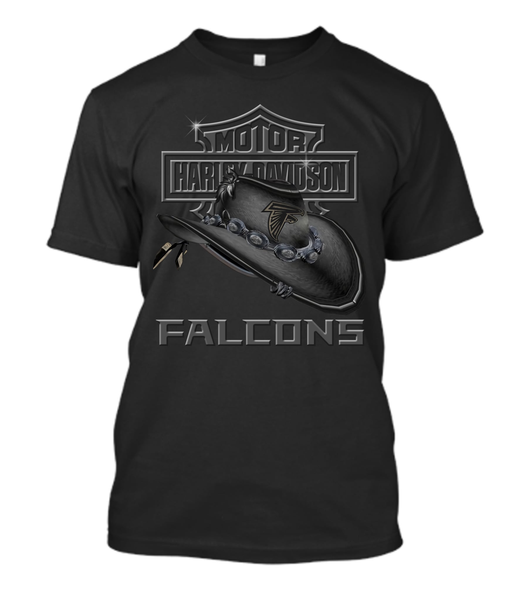Motor Harley Davidson Falcons Atlanta T-Shirt