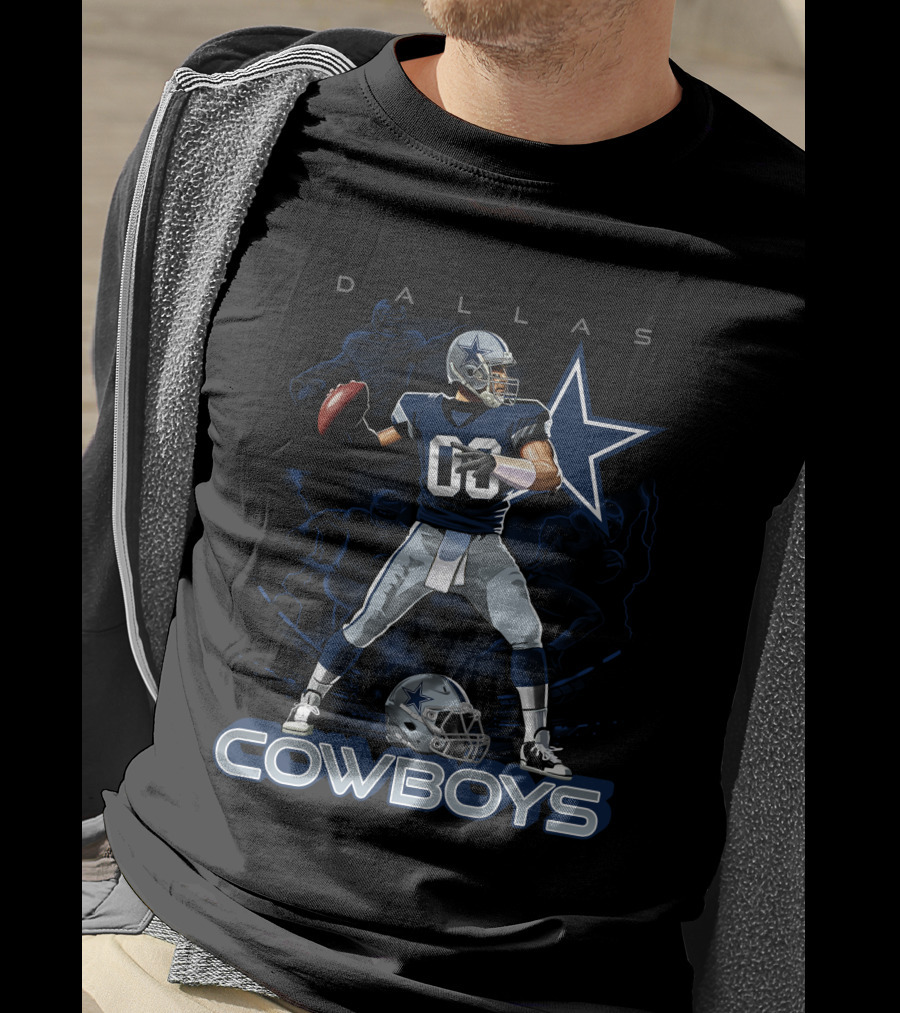 Dallas Cowboys Football Star Iconography T-Shirt