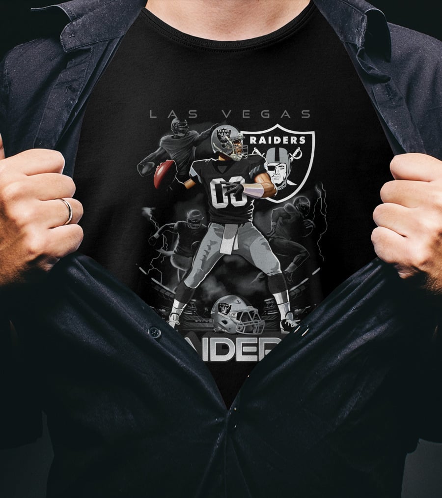 Las Vegas Raiders Football Quarterback Nfl Team T-Shirt