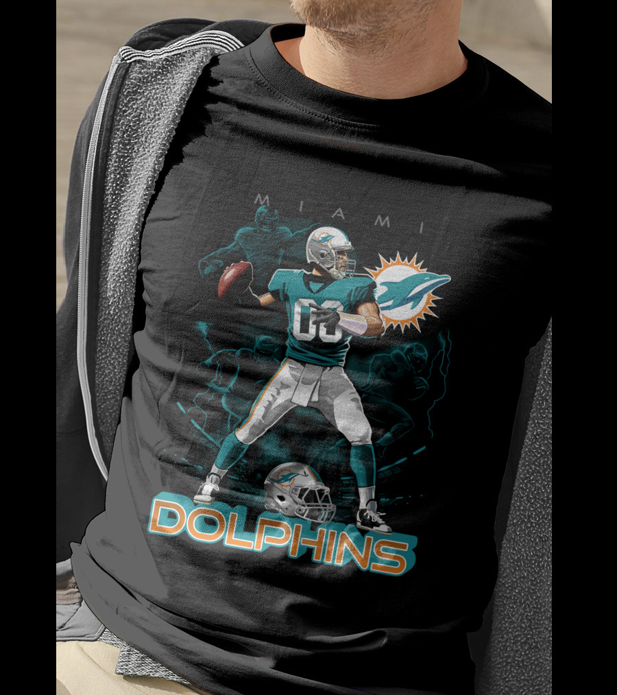 Miami Dolphins 13 Quarterback Football Legends T-Shirt